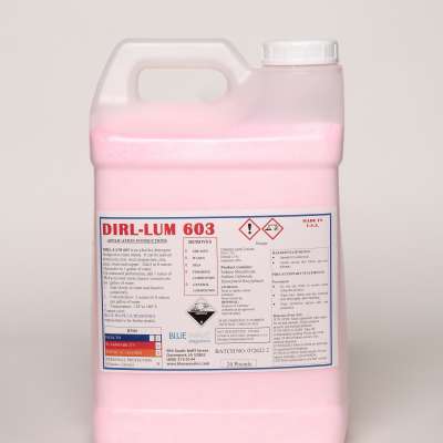 Jug of Blue Wave DIRL-LUM 603 detergent