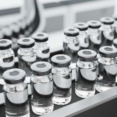 rows of medicine viles