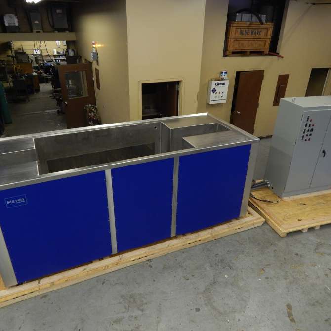 Bluewave ultrasonic cleaning system