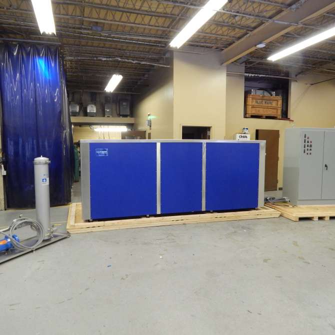 Bluewave ultrasonic cleaning system