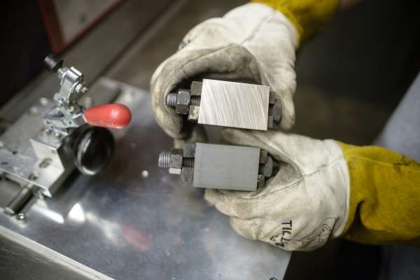 side by side of difference in grain of molds