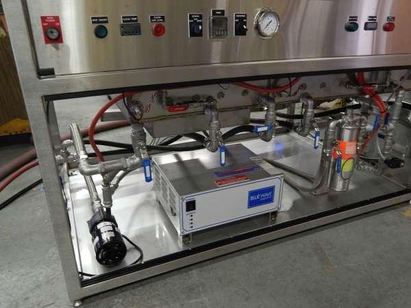 Bluewave ultrasonics cleaning system