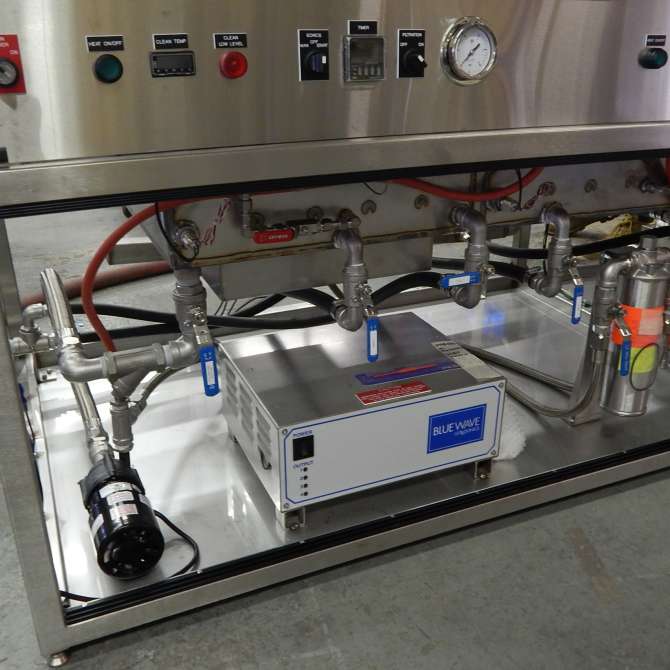 Bluewave ultrasonic cleaning machines
