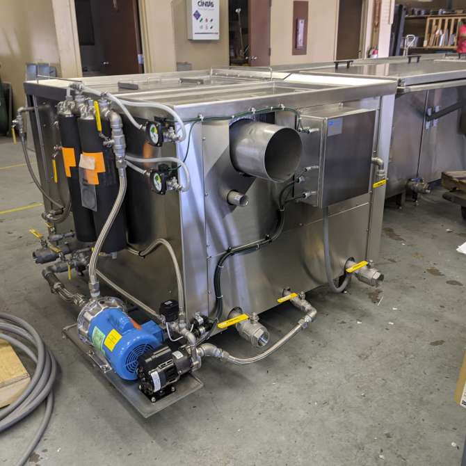 Bluewave cleaning equipment.