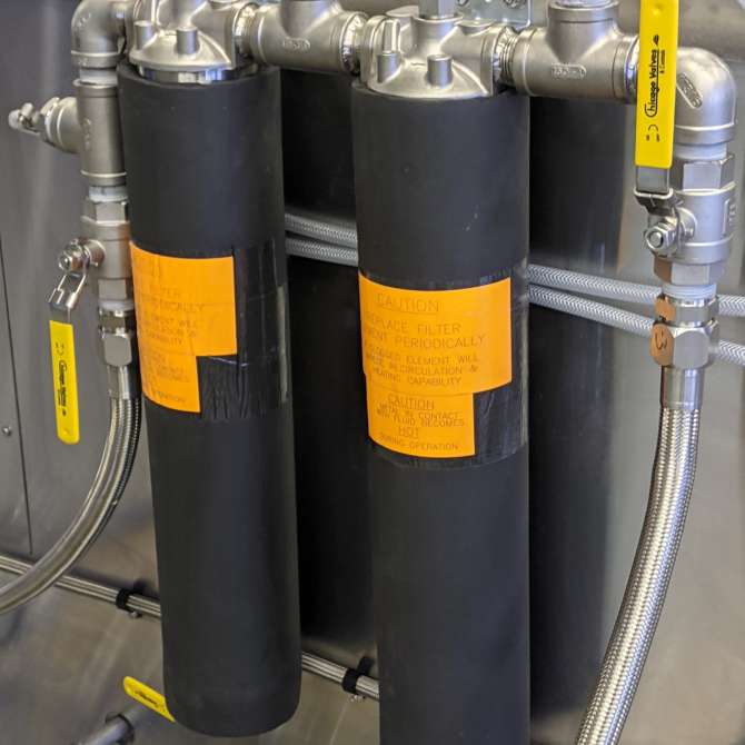 Bluewave cleaning equipment.